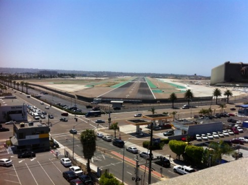 San Diego runway