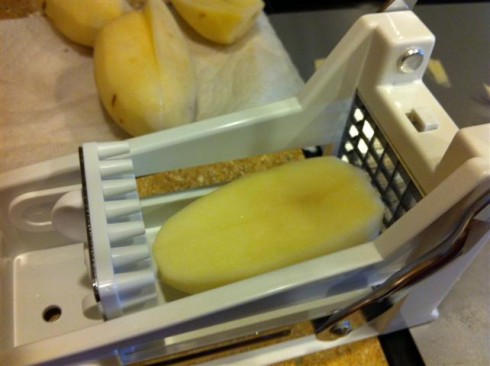 French fry cutter